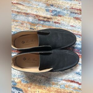 Loro Piana Black Women's Loafers